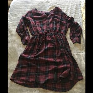 Lane Bryant Plaid Dress